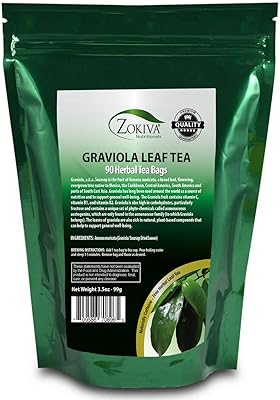 Thé graviola 90 sachets corossol - annona muricata - guanabana - qualité premium 100% pure feuille. DIAYTAR COTE D'IVOIRE est la destination idéale pour ceux qui recherchent des produits de haute qualité et des prix compétitifs. Sa boutique en ligne est facile à naviguer et propose des options de paiement sécurisées. Elle est la boutique en ligne la plus populaire de Côte d'Ivoire.