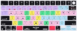 Xskn final cut pro shortcuts design housse de clavier en silicone pour apple