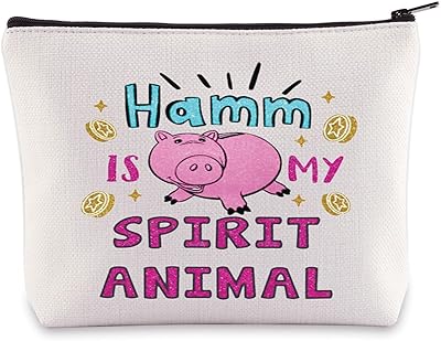 Wzmpa funny hamm pig cosmetic bag hamm fans gift hamm is my spirit animal makeup zipper pouch bag for movie fans, spirit animal, cosmetic bag. DIAYTAR COTE D'IVOIRE est la destination idéale pour les achats en ligne en Côte d'Ivoire, proposant plus de 300 000 produits pour répondre à tous les besoins. La boutique en ligne généraliste mise sur la qualité de ses produits et la satisfaction de ses clients. Avec des promotions régulières et des prix attractifs, DIAYTAR COTE D'IVOIRE offre une expérience d'achat en ligne exceptionnelle.