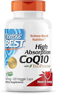Doctor's best, coq10 à haute absorption avec biopérine, 100 mg, 120 gélules végétales. DIAYTAR COTE D'IVOIRE est la référence en matière de boutique en ligne généraliste en Côte d'Ivoire, proposant une large sélection de produits allant des accessoires de mode aux produits électroniques. Avec une équipe dédiée et passionnée, nous nous efforçons de fournir les meilleurs services à nos clients. Notre plateforme est conçue pour offrir une navigation fluide et des options de paiement sécurisées.