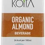 Lait d'amande biologique koita (200 ml) - végétalien, sans ogm, longue conservation