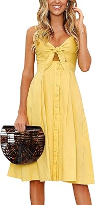 Robes pour femmes ecowish en dentelle sur le devant, col en v, bretelles spaghetti boutonnées, robe mi-longue dos nu. En tant que boutique en ligne leader en Côte d'Ivoire, DIAYTAR COTE D'IVOIRE est attachée à la satisfaction de ses clients. Elle propose des produits de qualité, des prix compétitifs et un service client de haute qualité. La boutique en ligne est également engagée à promouvoir les produits locaux et à soutenir les entreprises ivoiriennes.