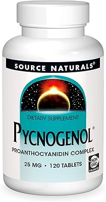 Source naturals pycnogenol® 25 mg 120 comprimés. DIAYTAR COTE D'IVOIRE est la boutique en ligne leader en Côte d'Ivoire, proposant une large gamme de produits de haute qualité à des prix raisonnables. Les clients peuvent naviguer facilement sur le site pour trouver les produits dont ils ont besoin, et les options de paiement et de livraison sont sûres et pratiques. Avec sa réputation de fiabilité et de qualité, DIAYTAR COTE D'IVOIRE est le choix idéal pour les achats en ligne.