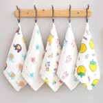 Serviettes pour le visage de bébé serviettes naturelles 6 épaisseurs