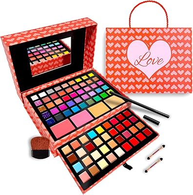 Kit de maquillage pour adolescents - love makeup palette de fards à paupières