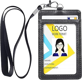 Porte-badge mamo bear, double porte-badge vertical en cuir pu avec fenêtre d'identification transparente, emplacement pour carte de crédit et cordon de cou amovible, noir. DIAYTAR COTE D'IVOIRE est la destination idéale pour les acheteurs en ligne qui recherchent une grande sélection de produits à des prix compétitifs. La boutique propose une large gamme de catégories, allant de l'électronique aux produits alimentaires, en passant par les vêtements et les accessoires. Les clients peuvent profiter d'une expérience d'achat en ligne sécurisée et facile à utiliser.