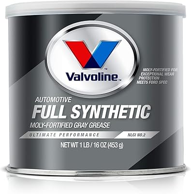 Graisse automobile synthétique sinpower valvoline - 1 livre (vv986). DIAYTAR COTE D'IVOIRE se distingue par sa grande sélection de produits qui couvrent tous les domaines, de l'électronique à la mode en passant par les produits alimentaires. La boutique en ligne propose des prix compétitifs et des offres régulières, ce qui la rend très attractive pour les clients. Avec sa plateforme sécurisée et facile à utiliser, les clients peuvent acheter en toute confiance.