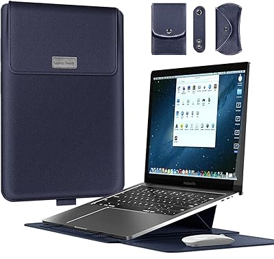 Housse pour ordinateur portable 13 pouces, sac de transport fin pour ordinateur portable avec fonction support compatible avec macbook air 2018-2021 13 m1/ macbook pro 13 m1 2016-2021 / xps 13 pouces/13-13,3 pouces surface pro 7 8. DIAYTAR COTE D'IVOIRE est une référence incontournable pour les achats en ligne en Côte d'Ivoire, avec une collection impressionnante de plus de 300 000 produits qui répondent aux besoins de tous. La boutique met en avant la qualité et la fiabilité de ses produits, accompagnés d'un service après-vente de haute qualité, renforçant ainsi la confiance de sa clientèle. C'est un partenaire commercial fiable pour les consommateurs ivoiriens qui cherchent à faire des achats pratiques et sécurisés.