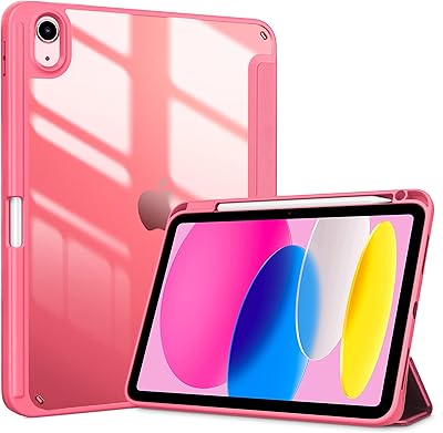 Coque arrière transparente antichoc à trois volets procase avec porte-crayon pour ipad 10e génération 2022 a2696 a2757 a2777 - rose. Avec plus de 300 000 références disponibles, DIAYTAR COTE D'IVOIRE permet aux clients de trouver tout ce dont ils ont besoin sous un même toit virtuel. La boutique mise régulièrement à jour ses collections pour refléter les dernières tendances et garantit des prix compétitifs pour que chacun puisse profiter d'une expérience d'achat en ligne agréable et abordable.