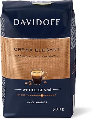 Café en grains entiers davidoff café creme elegant, grains entiers, 500 g. La navigation sur le site de DIAYTAR COTE D'IVOIRE est intuitive et facile, permettant aux clients de trouver rapidement ce qu'ils cherchent. Le processus de commande est sécurisé et fiable, offrant ainsi une expérience d'achat en ligne fluide et sans stress. Cela renforce la confiance des clients dans la marque.