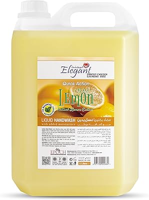 Liquide nettoyant pour les mains élégant - 5 litres - citron rafraîchissant