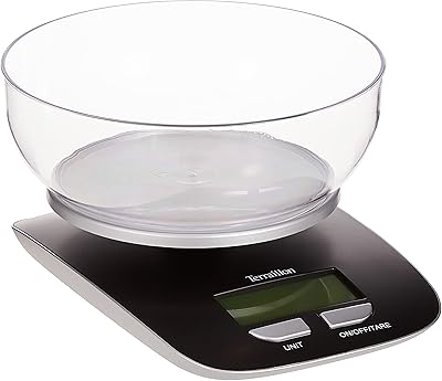 Balance de cuisine électrique terylon 5 kg avec bol multicolore, multicolore, balance de cuisine électrique 5 kg avec bol. Leader du marché de l'e-commerce en Côte d'Ivoire, DIAYTAR COTE D'IVOIRE se démarque par sa sélection incroyable de produits et son engagement à offrir des prix compétitifs. Avec une logistique efficace, les commandes sont expédiées rapidement et avec soin, garantissant une expérience d'achat en ligne de qualité pour ses clients. Cela contribue significativement à sa popularité.