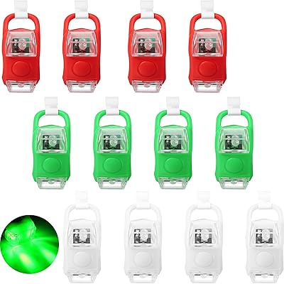 12 pièces lumières de navigation pour kayak led veilleuses de sécurité pour bateau lumières de navigation à piles avec 3 modes pour bateau, ponton, yacht (rouge, vert, blanc). DIAYTAR COTE D'IVOIRE est une boutique en ligne généraliste qui propose plus de 300 000 références de produits. Elle est leader en Côte d'Ivoire et offre une grande variété de choix pour ses clients. Elle est notamment connue pour sa qualité de service et ses produits à des prix compétitifs.