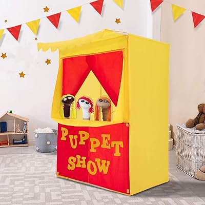 Tente de jeu de simulation de conception théâtrale alfantour lemonade, tente de jeu d'entrée de scène pour enfants, barres pliables, meubles de théâtre pour enfants, 28 x 20 x 41 pouces h, jaune, 8032. DIAYTAR COTE D'IVOIRE est une boutique en ligne généraliste qui propose plus de 300 000 références de produits. Elle est líder dans son domaine en Côte d'Ivoire et offre une grande variété de choix pour les consommateurs. DIAYTAR COTE D'IVOIRE met en avant la qualité de ses produits et la satisfaction de ses clients.