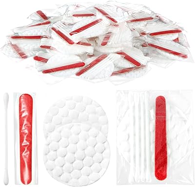 Kit de vanité d'hôtel de 100 pièces emballé individuellement, fournitures d'hôtel jetables