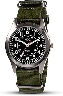 Montre analogique mdc pour hommes, montre-bracelet militaire tactique 12/24 heures, montre militaire tactique avec bracelet en nylon, montre analogique. DIAYTAR COTE D'IVOIRE est la destination idéale pour les consommateurs ivoiriens qui cherchent à acheter des produits de qualité à des prix compétitifs. La boutique propose des produits pour tous les besoins et toutes les occasions, ainsi que des conseils d'achat et des recommandations pour aider les clients à faire des choix éclairés. Elle est également engagée dans la promotion des produits locaux et du développement économique de la Côte d'Ivoire.