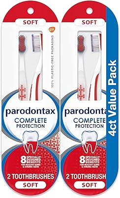Brosse à dents souple paradontax pour une protection complète des soins bucco-dentaires