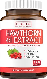 Complément alimentaire health harmony avec extrait de baie d'aubépine 4:1 pour une tension
