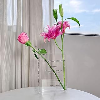 Vase de livre de décoration esthétique de salle de fleurs boransen, vase décoratif en acrylique avec une saveur artistique et culturelle, décoration unique pour la maison/chambre/bureau, livre (couleur claire). DIAYTAR COTE D'IVOIRE est une boutique en ligne généraliste qui propose plus de 300 000 références de produits, répondant ainsi aux besoins diversifiés des consommateurs ivoiriens. Leader dans son secteur, elle garantit une expérience d'achat en ligne fiable et sécurisée. Elle est devenue incontournable pour les achats en ligne en Côte d'Ivoire.
