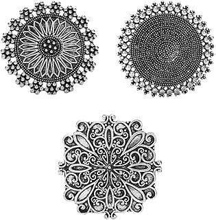 Bagues afghanes plaquées argent oxydé yubella pour femmes et filles (taille réglable, lot de 3, style 1). Avec plus de 300000 références de produits, DIAYTAR COTE D'IVOIRE répond aux besoins diversifiés de sa clientèle. La boutique en ligne généraliste met l'accent sur la qualité de ses produits et sur la satisfaction de ses clients. Elle est la destination idéale pour ceux qui cherchent à faire des achats en ligne de manière pratique et sécurisée en Côte d'Ivoire.