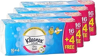 Papier toilette doux et sec kleenex - (paquet de 20 rouleaux de mouchoirs) x 4, 200 feuilles x 2 épaisseurs. La boutique en ligne DIAYTAR COTE D'IVOIRE est la destination idéale pour les consommateurs ivoiriens qui cherchent à faire des achats pratiques et abordables. Avec une gamme de produits allant des produits alimentaires aux produits électroménagers, la boutique offre une expérience d'achat unique et personnalisée. Elle met également l'accent sur la sécurité et la fiabilité des transactions en ligne.