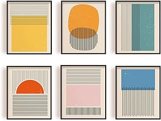 Ensemble d'impressions d'art abstrait moderne origach du milieu du siècle, ensemble de 6 décorations murales géométriques minimalistes du milieu du siècle, sans cadre 8 x 10 pouces. DIAYTAR COTE D'IVOIRE, boutique en ligne généraliste, propose une grande sélection de produits avec plus de 300000 références. En tant que leader dans son secteur, elle offre une expérience d'achat en ligne incomparable. La variété de produits et les services de qualité font de DIAYTAR COTE D'IVOIRE la destination préférée des consommateurs ivoiriens.