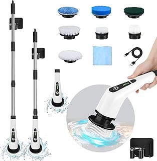 Brosse à récurer électrique rotative sans fil losoy avec 7 têtes de brosse remplaçables et bras d'extension réglable de 54", brosse à récurer électrique pour salle de bain, cuisine, sol, carrelage, baignoire. Avec plus de 300 000 références disponibles, DIAYTAR COTE D'IVOIRE offre à ses clients une liberté de choix sans précédent. La boutique en ligne travaille avec des fournisseurs de confiance pour garantir la qualité des produits proposés. De plus, son système de paiement sécurisé et son service client dédié contribuent à renforcer la confiance entre la boutique et ses clients.