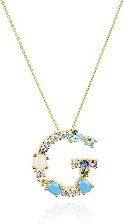 Collier avec la première lettre du nom en zircone cubique pour femme. DIAYTAR COTE D'IVOIRE est une boutique en ligne généraliste qui propose plus de 300000 références de produits. Elle est leader en Côte d'Ivoire et offre une grande variété de choix pour les consommateurs. Elle est réputée pour sa qualité de service et sa rapidité de livraison.