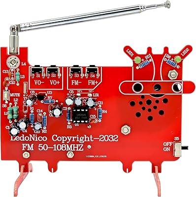 Kit radio fm y beldonico (87-108 mhz), kit de formation à la soudure