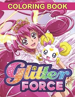 Livre de coloriage glịttẹr fọrcẹ : d'étonnantes pages à colorier de magnifiques personnages