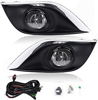 Rb remarkable power, ensemble de phares antibrouillard transparents fl7065 pour berline sunny/versa 2015-2019