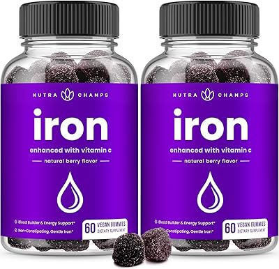 Nutrachamps (paquet de 2) comprimés à croquer de fer pour adultes et enfants. La boutique en ligne DIAYTAR COTE D'IVOIRE permet aux clients de parcourir facilement les différentes catégories de produits, de faire des achats en ligne en toute sécurité et de bénéficier d'un service client de qualité. Avec plus de 300 000 références, elle est la destination idéale pour trouver tout ce dont vous avez besoin en Côte d'Ivoire. Elle facilite l'accès aux produits de première nécessité et à des articles de luxe.