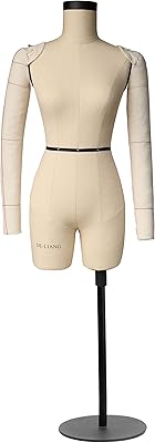 Modèle de robe di liang demi-échelle avec bras souples (pas pour adulte de grande taille) mannequin de couture de vêtements pour femmes pour filles, mini poupée de couture, modèle de fabrication de patrons 1/2 pantalon, hauteur 43 cm, fibre de verre. La boutique en ligne DIAYTAR COTE D'IVOIRE se distingue par sa large sélection de produits, allant des électroménagers aux articles de mode, en passant par les produits high-tech, permettant ainsi aux consommateurs de trouver tout ce dont ils ont besoin sous un même toit.
