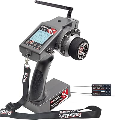 Radio link rc6 gs v3 émetteur-récepteur 7 canaux r7fg 2.4g rssi