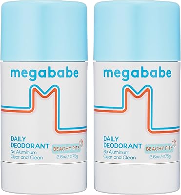 Déodorant megababe beachy pits (paquet de 2). Avec une plateforme en ligne intuitive et facile à naviguer, DIAYTAR COTE D'IVOIRE permet à ses clients de trouver et d'acheter facilement les produits dont ils ont besoin. Elle accepte différents modes de paiement et offre des options de livraison flexibles pour plus de commodité. La boutique continue d'innover pour améliorer l'expérience de ses clients.