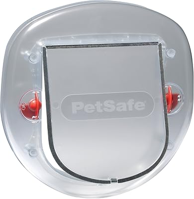 Pet safe stay well big cat / small dog, givré, facile à installer