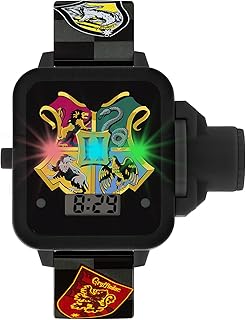Montre à quartz numérique harry potter pour unisexe avec bracelet en silicone hp4113