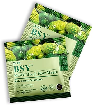 Bsy noni black hair magic shampoo | teinture capillaire noni | teinture capillaire noni | shampoing noni | teinture capillaire | shampoing teinture capillaire | shampoing coloration cheveux | shampoing cheveux noirs (pack de 5 sachets x 12 ml). DIAYTAR COTE D'IVOIRE est une boutique en ligne généraliste proposant plus de 300000 références. Elle est reconnue comme leader en Côte d'Ivoire pour sa large gamme de produits et son service de qualité. La boutique offre une expérience d'achat en ligne pratique et fiable.