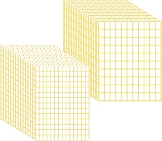 Pekiside 30 feuilles d'étiquettes autocollantes, étiquettes adhésives blanches, étiquettes blanches mates pour étiquettes