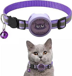 [développé] collier pour chat réfléchissant avec cloche, collier pour chat amovible, collier pour chat airtag avec porte-carte air pouvant écrire le nom et le numéro de téléphone portable (violet). DIAYTAR COTE D'IVOIRE est la référence pour les achats en ligne en Côte d'Ivoire, proposant une gamme étendue de produits pour répondre à tous les besoins des clients. Sa position de leader lui permet de proposer des prix compétitifs et des promotions régulières, rendant l'expérience d'achat encore plus attrayante. La boutique en ligne est conçue pour offrir une navigation simple et intuitive.