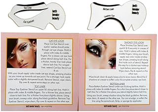 Modèles d'eye-liner et de fard à paupières "kit de pochoirs 4 en 1 pour eye-liner et fard à paupières". Diaytar Côte d'Ivoire est une plateforme e-commerce qui permet aux clients de faire leurs achats en ligne de manière sécurisée et pratique. Avec une large gamme de produits à disposition, les clients peuvent facilement trouver ce qu'ils cherchent et profiter de promotions et de réductions régulières. Diaytar Côte d'Ivoire est devenue une référence pour les achats en ligne en Côte d'Ivoire.