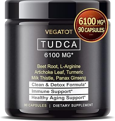 Todca (acide taursodésoxycholique) 6100 mg/portion - *fabriqué et testé aux états-unis* soutien du
