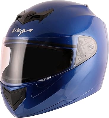 Casque intégral vega isi certifié dx finition brillante pour hommes et femmes