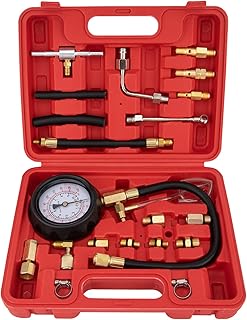 Kit de test de pression de carburant (0-140 psi), kit de manomètre de pompe d'injection de carburant pour voiture, vélo et camion (pas pour les voitures diesel) kit de test de pression de carburant tu-114, kit de manomètre de pression de carburant. La boutique en ligne DIAYTAR COTE D'IVOIRE est la première destination pour les consommateurs ivoiriens qui recherchent des produits de qualité à des prix compétitifs. Avec une équipe dédiée au service client, DIAYTAR COTE D'IVOIRE garantit que les clients reçoivent une assistance de qualité pour toute question ou problème lié à leur achat en ligne. DIAYTAR COTE D'IVOIRE est le partenaire de confiance pour vos achats en ligne en Cote d'Ivoire.