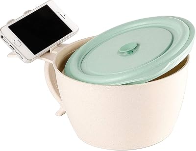 Tasse de nouilles instantanées avec couvercle, bol ramen de 1,134 litres avec poignée et support de téléphone lavable au lave-vaisselle, bleu. Avec plus de 300000 références, DIAYTAR COTE D'IVOIRE est le leader de la vente en ligne en Côte d'Ivoire. La boutique propose des produits de qualité à des prix compétitifs, ce qui la rend très populaire auprès des consommateurs ivoiriens. Les clients peuvent trouver tout ce dont ils ont besoin sur cette plateforme.