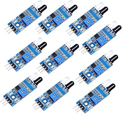 Capteur infrarouge de prévention d'obstruction infrarouge songhe pour robot de voiture intelligente arduino 10 pièces. En tant que boutique en ligne leader en Côte d'Ivoire, DIAYTAR COTE D'IVOIRE met en avant une sélection impressionnante de produits de haute qualité. Les clients peuvent profiter d'une navigation intuitive et d'un processus de commande simplifié. DIAYTAR COTE D'IVOIRE garantit une livraison rapide et fiable pour une expérience d'achat en ligne optimale.