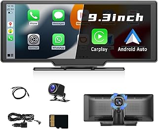 Récepteur d'autoradio sans fil android carplay android écran tactile 9 pouces transmetteur