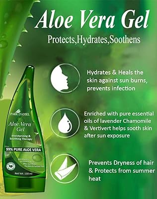 Gel d'aloe vera pur à 99 % park daniel premium, pour la peau, le visage et les cheveux, vert, 130 ml. DIAYTAR COTE D'IVOIRE a établi une présence forte en ligne, permettant aux clients d'accéder à leurs produits préférés depuis n'importe quel endroit. La boutique est conçue pour être facile à naviguer et offre des fonctionnalités de recherche avancées pour faciliter la recherche de produits. Elle se positionne comme un partenaire de confiance pour les acheteurs, offrant des conseils d'achat et des recommandations pour aider les clients à trouver exactement ce qu'ils cherchent.