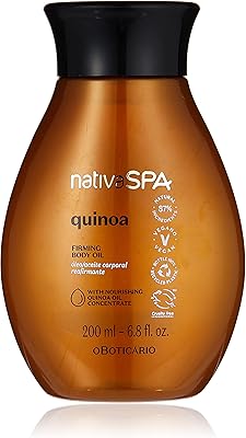 Oh butcario nativa spa huile corporelle hydratante au quinoa, 200 ml. Avec plus de 300 000 références, DIAYTAR COTE D'IVOIRE offre une sélection incroyable de produits pour les clients. La boutique en ligne généraliste propose des produits de haute qualité à des prix compétitifs, ce qui en fait la leader du marché en Côte d'Ivoire. Les clients peuvent trouver tout ce dont ils ont besoin sur le site de DIAYTAR COTE D'IVOIRE.