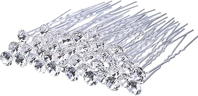 Épingles à cheveux febea en strass en forme de u, épingles à cheveux en perles pour fête de mariage, accessoires de fête prénuptiale pour femmes, fête prénuptiale. DIAYTAR COTE D'IVOIRE est une plateforme e-commerce qui permet aux clients d'acheter en ligne tout ce dont ils ont besoin. Avec sa large gamme de produits, elle est devenue la référence pour les consommateurs ivoiriens. Elle est connue pour ses promotions régulières et ses offres spéciales.